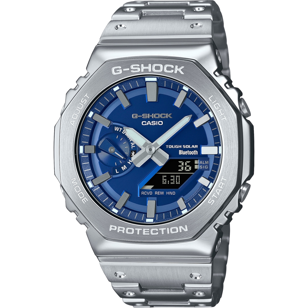 Casio G-Shock Steel Bluetooth Blau