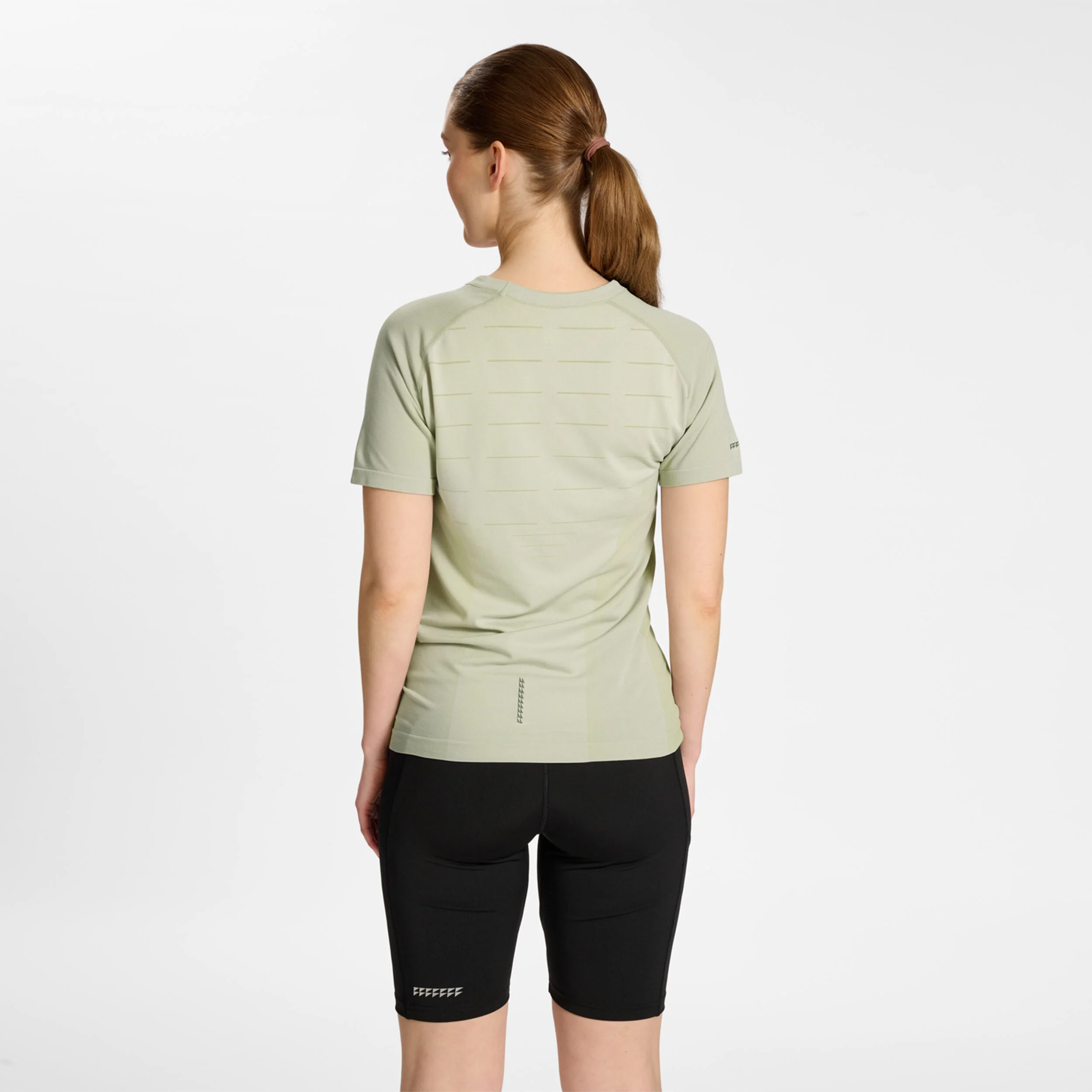 Newline Riverside Seamless T-Shirt Maillot De Course Femmes - Gris