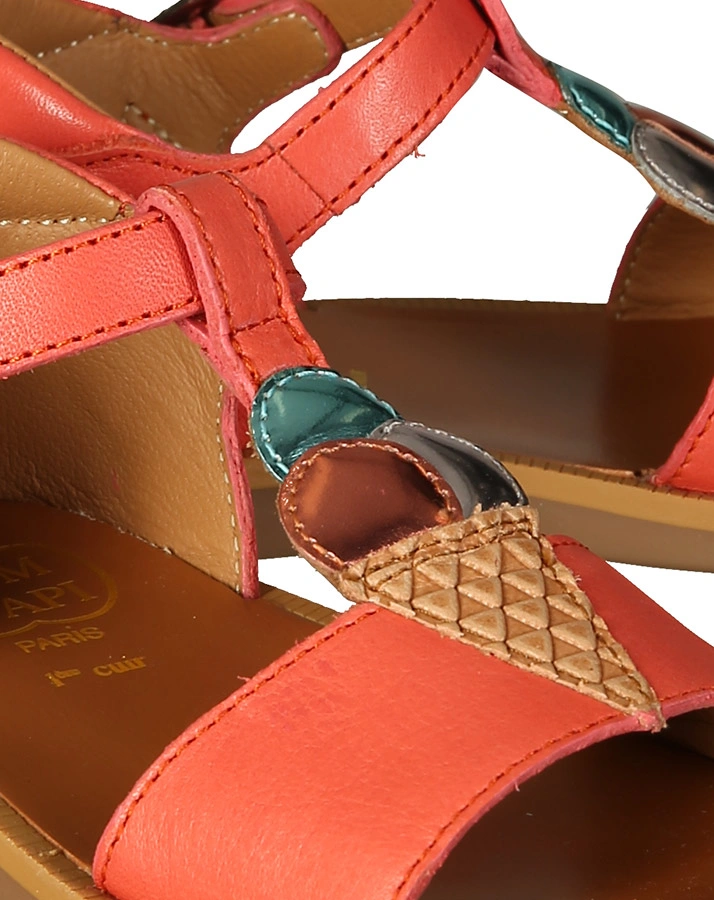Sandalen POPPY ICE CREAM in koralle