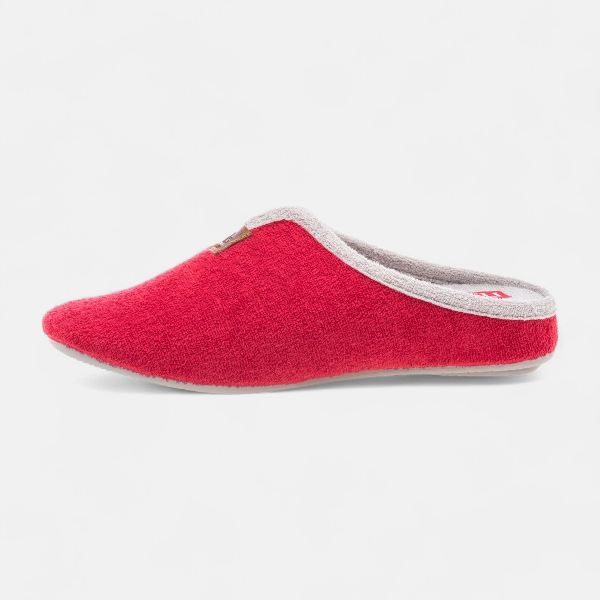 Pantoufles mules Femme rouge