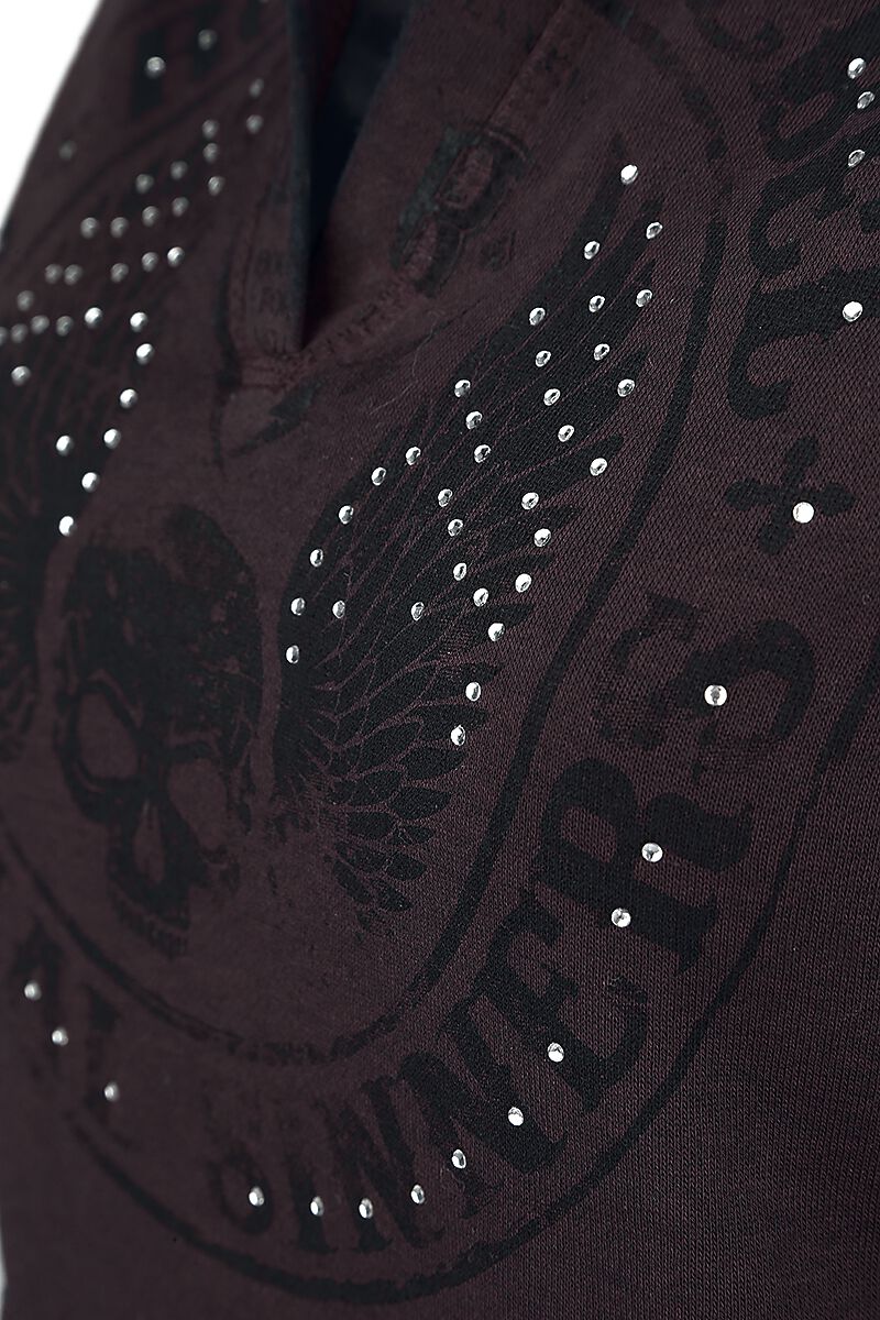 Never Regret | Rock Rebel by EMP Sweat-shirt à capuche