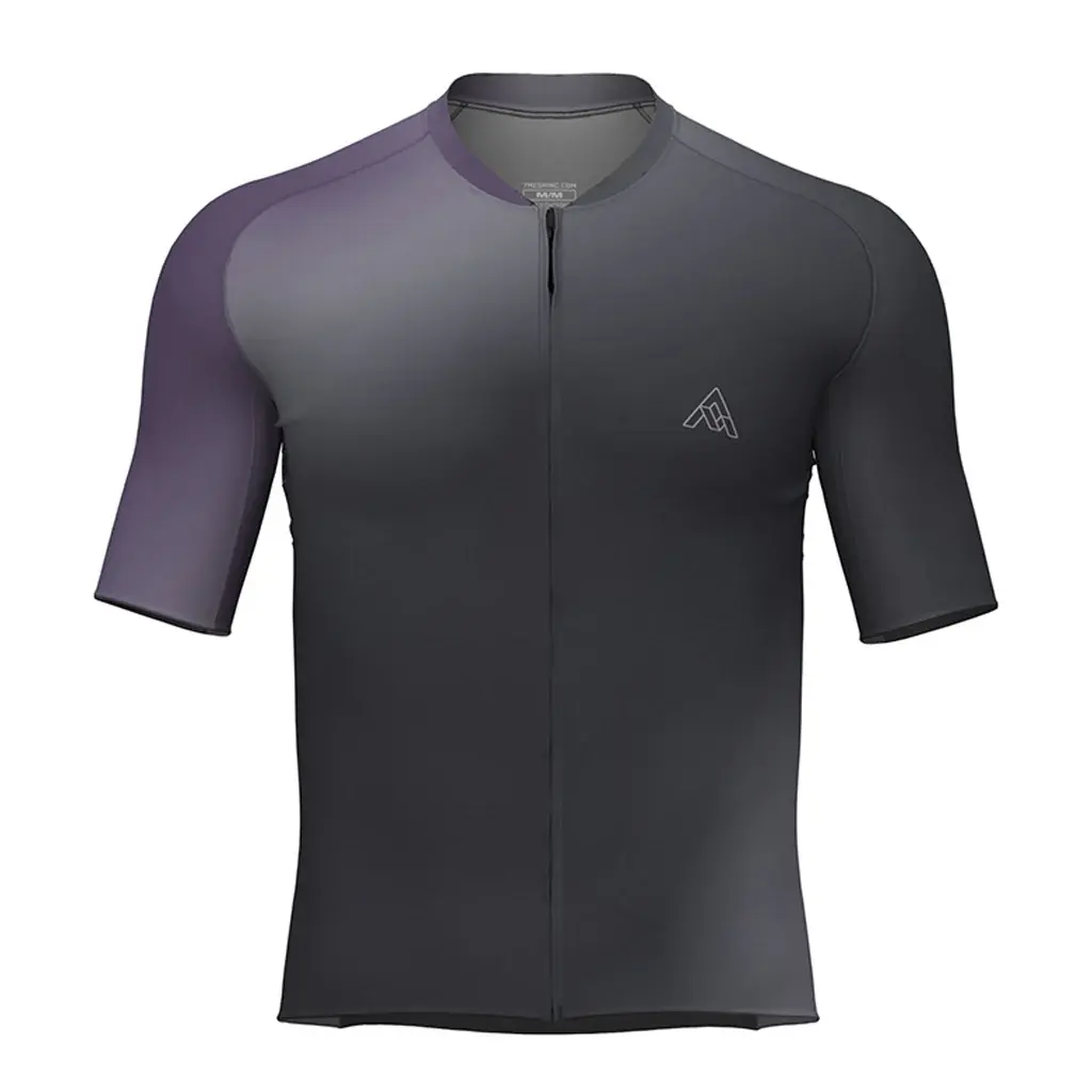 7mesh Pace Fietsshirt Korte Mouwen Grijs Heren