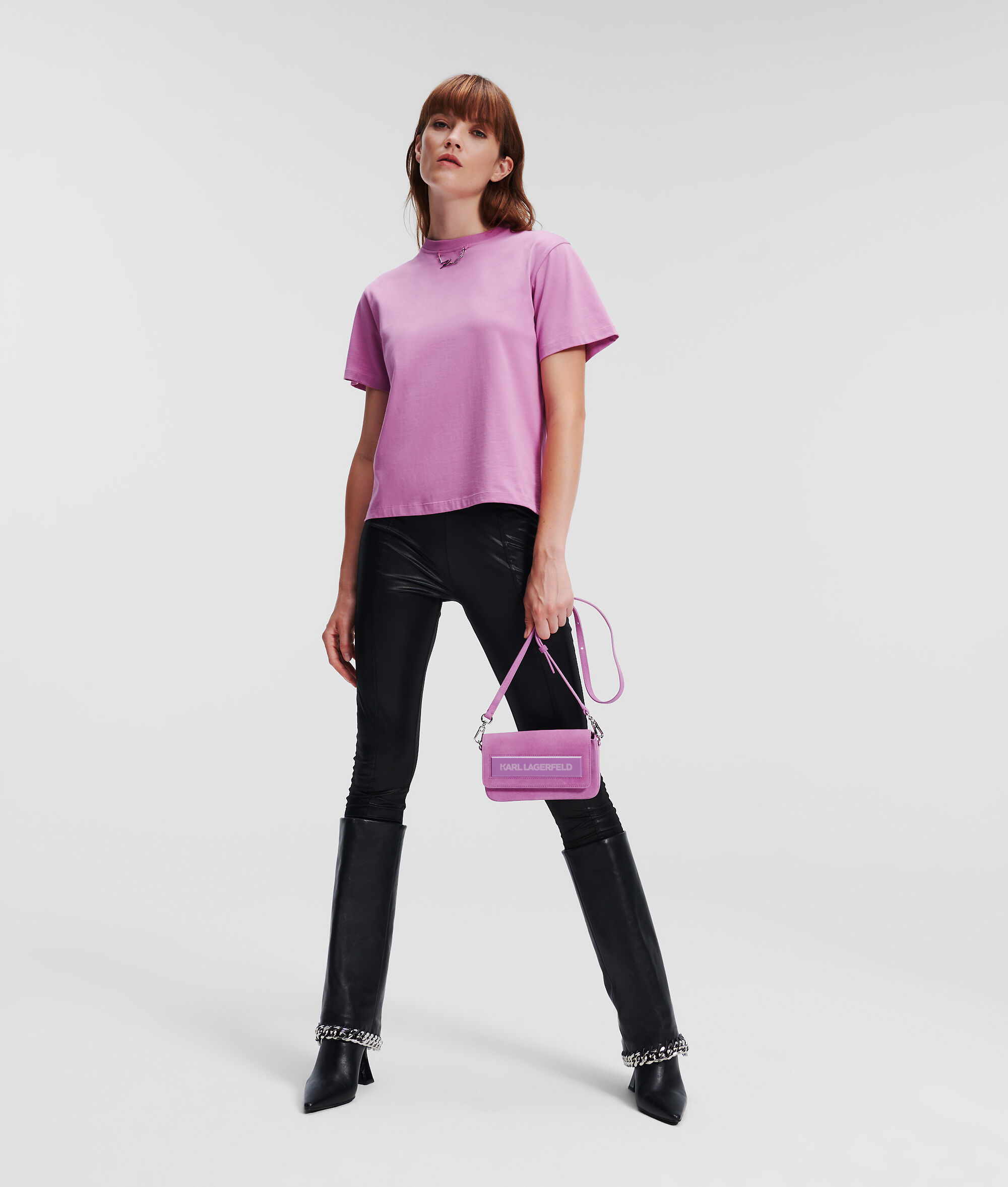 T-SHIRT CHAÎNE KARL SIGNATURE
