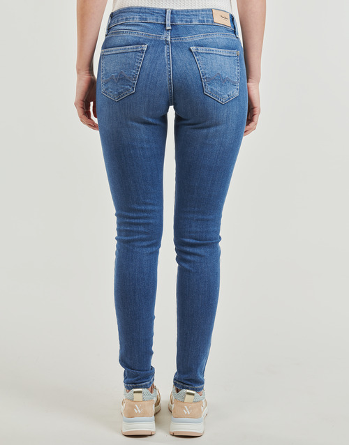 Pepe jeans - SKINNY JEANS LW - Bleu