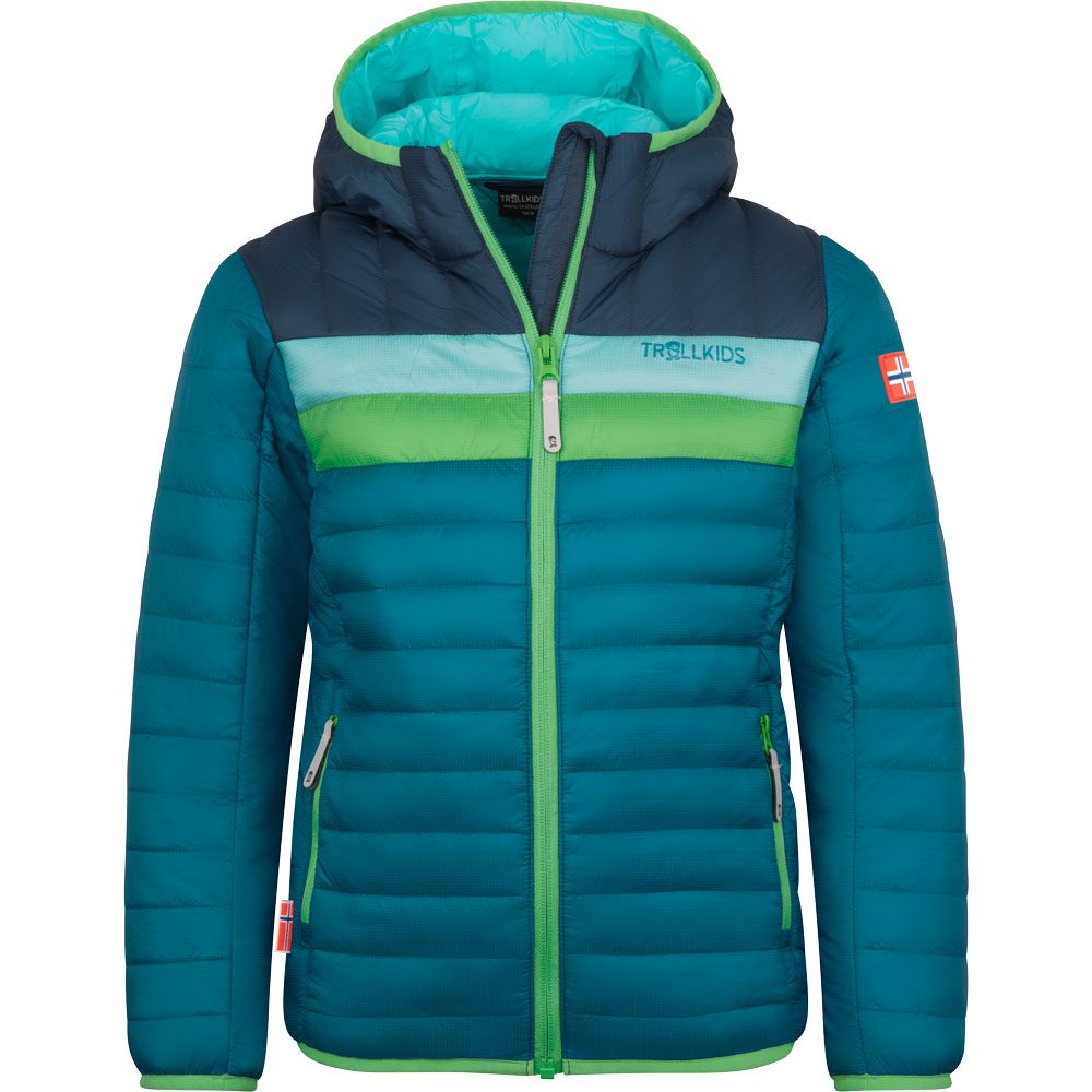 Trollkids Eikefjord Steppjacke Kinder dark marine