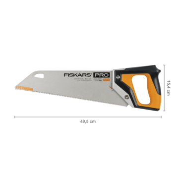 Fiskars handzaag 380mm 9TPI PowerTooth