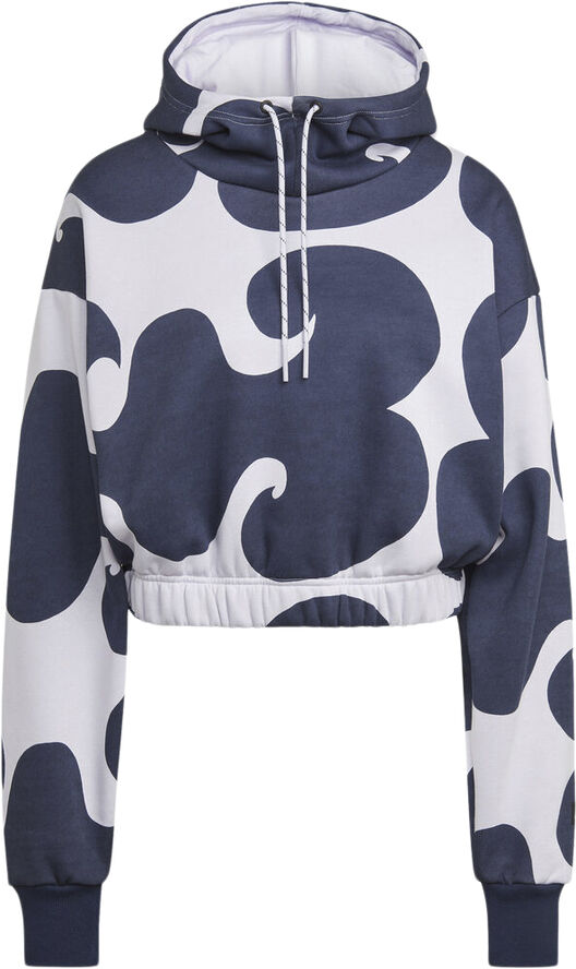 adidas Marimekko Crop hættetrøje Hvid