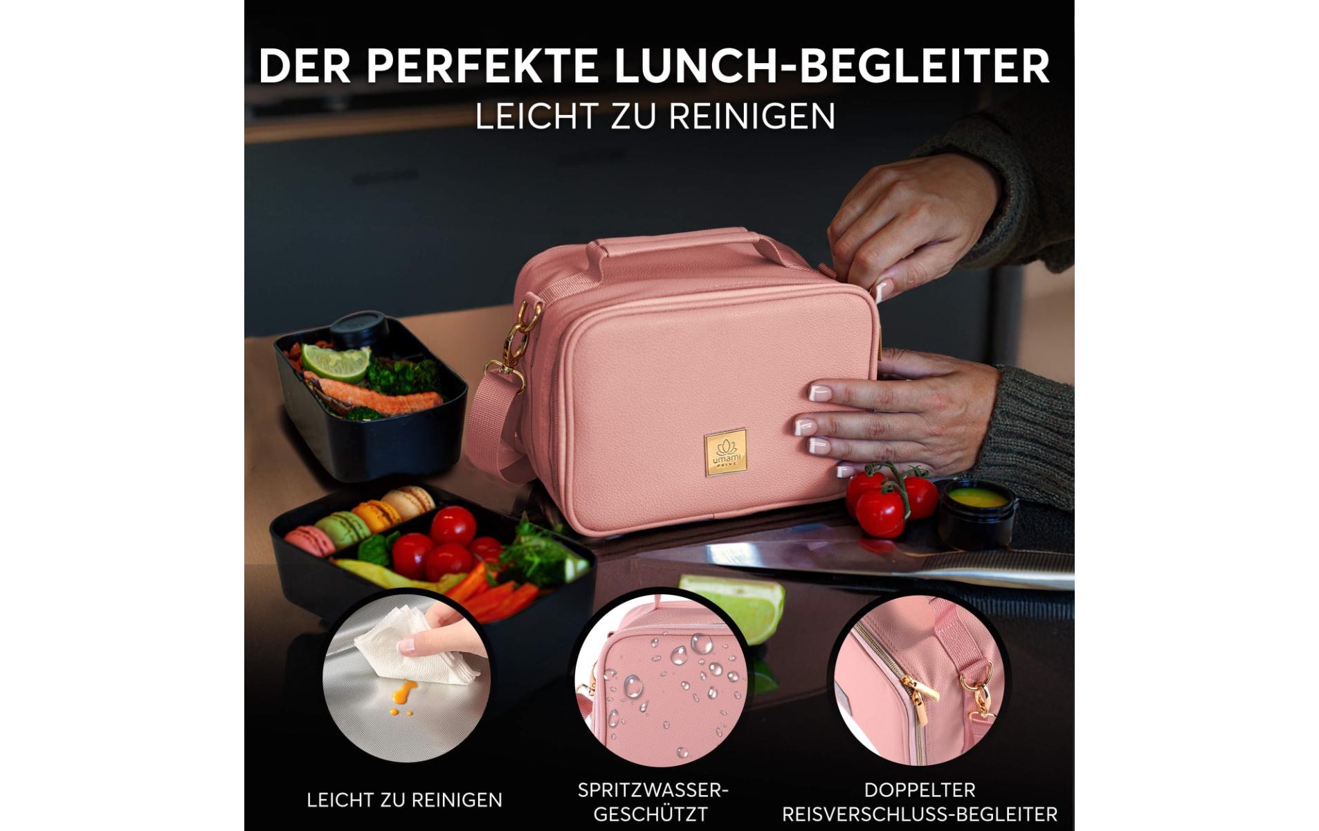 Lunchbox Thermocase Wild Rose PremiumIsolierte Lunchbox mit ergonomischem Griff