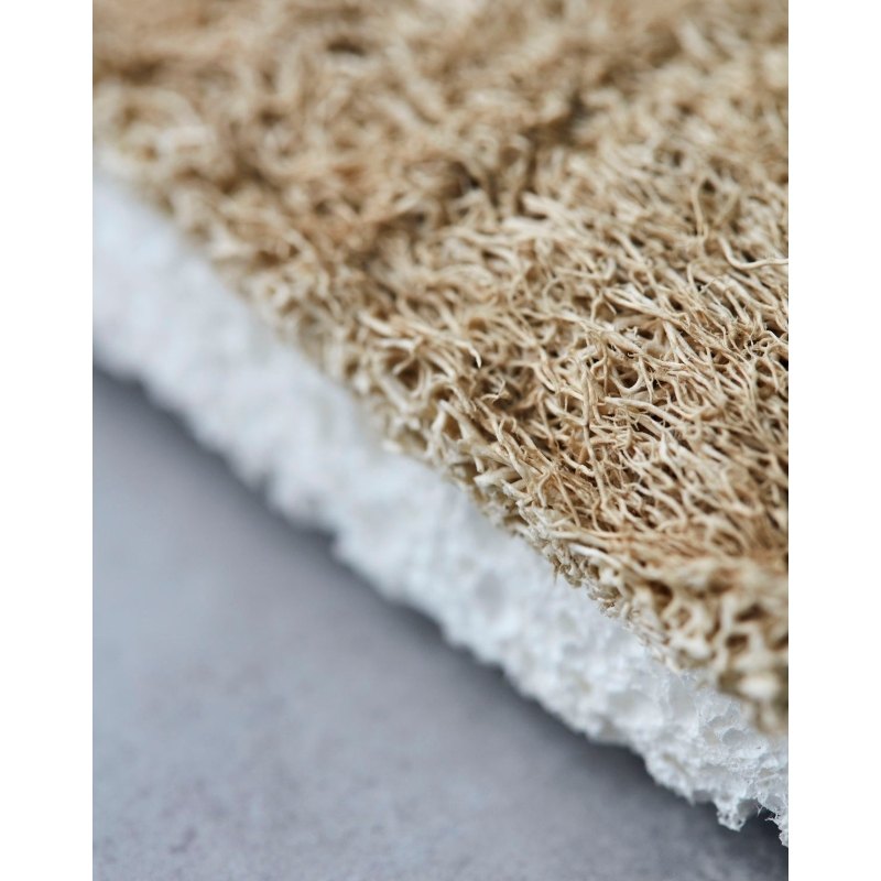 Meraki Cleaning Sponge Reseda 100% Natural Wood Pulp - 2 Pieces