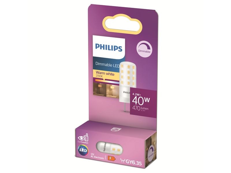 Philips Lampe LED Gy6.35 40W Warmweiss LED-Brenner