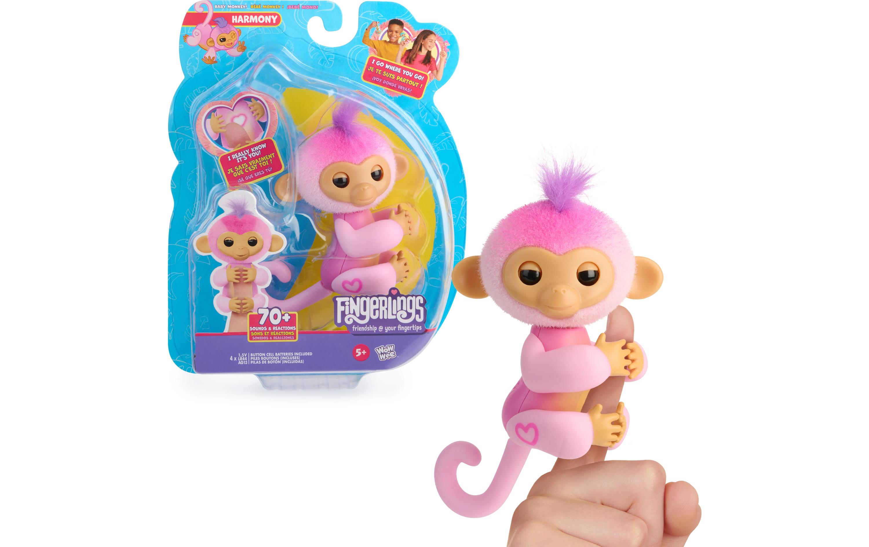Fingerlings Monkey Pink HarmonyInteraktiver und lustiger Affe