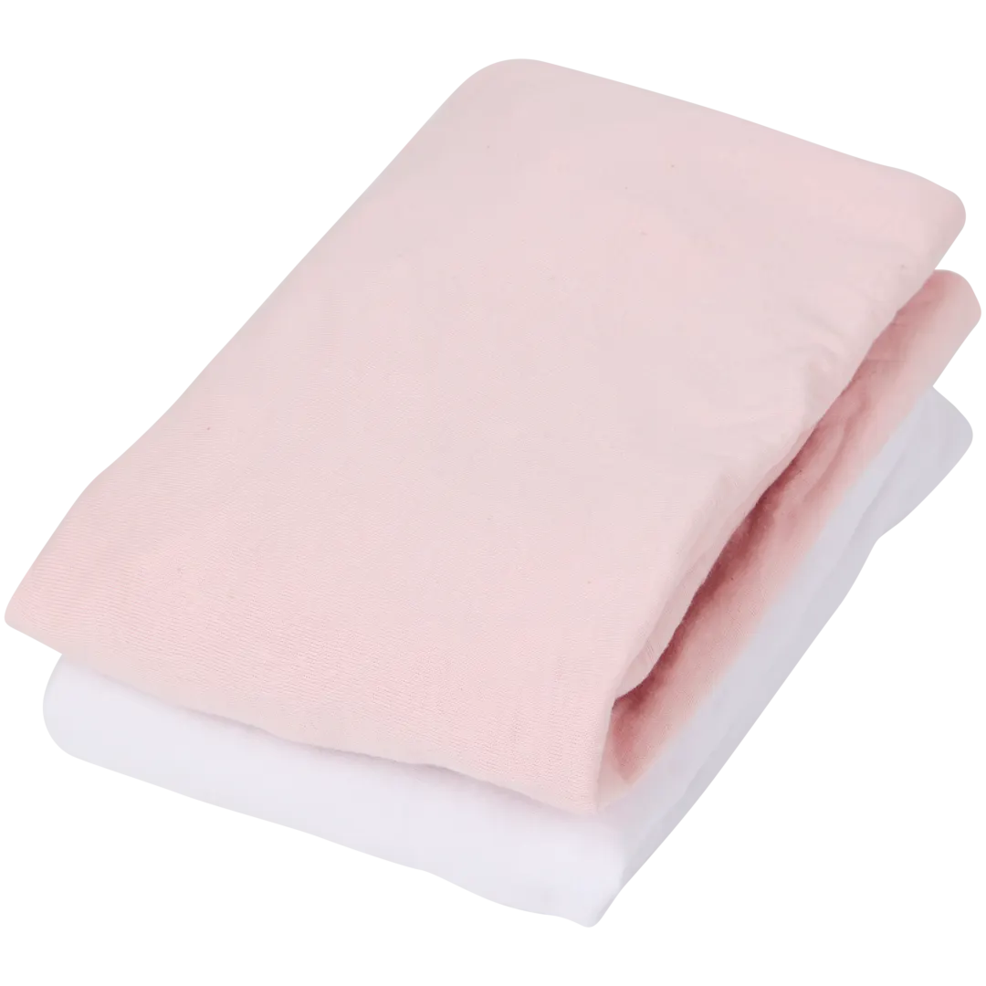 Hoodadoo jersey babyhoeslaken 2 stuks | 60 x 120 cm | diverse kleuren