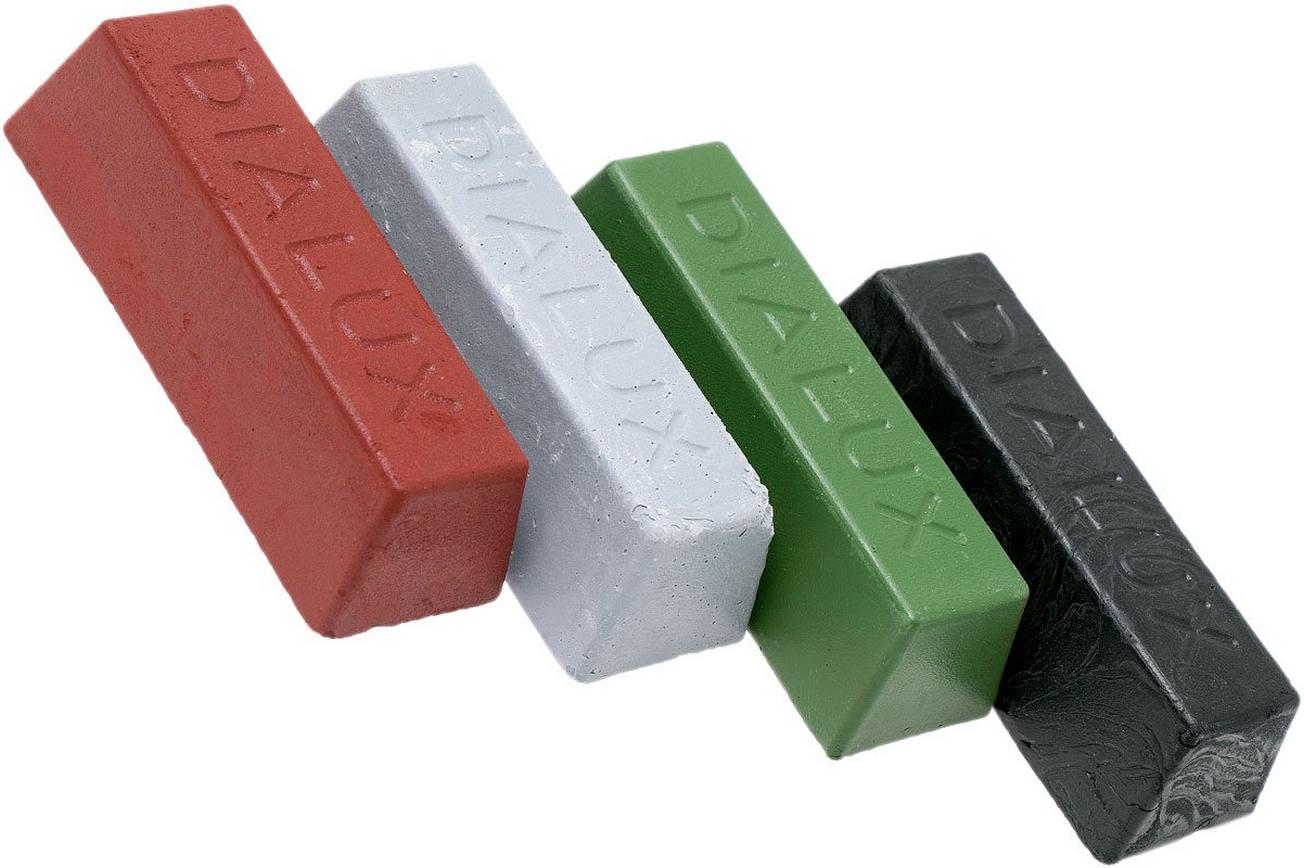 Skerper stropping compound set ultra fijn, fijn, medium, grof