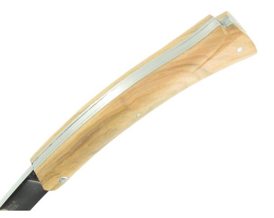 Mistral Plein Manche Olivier Couteau de poche par Laguiole en Aubrac