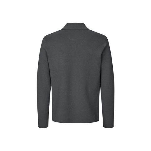 Samsøe Samsøe Guna Half Zip Striktrøje, Volcanic Ash, XXL