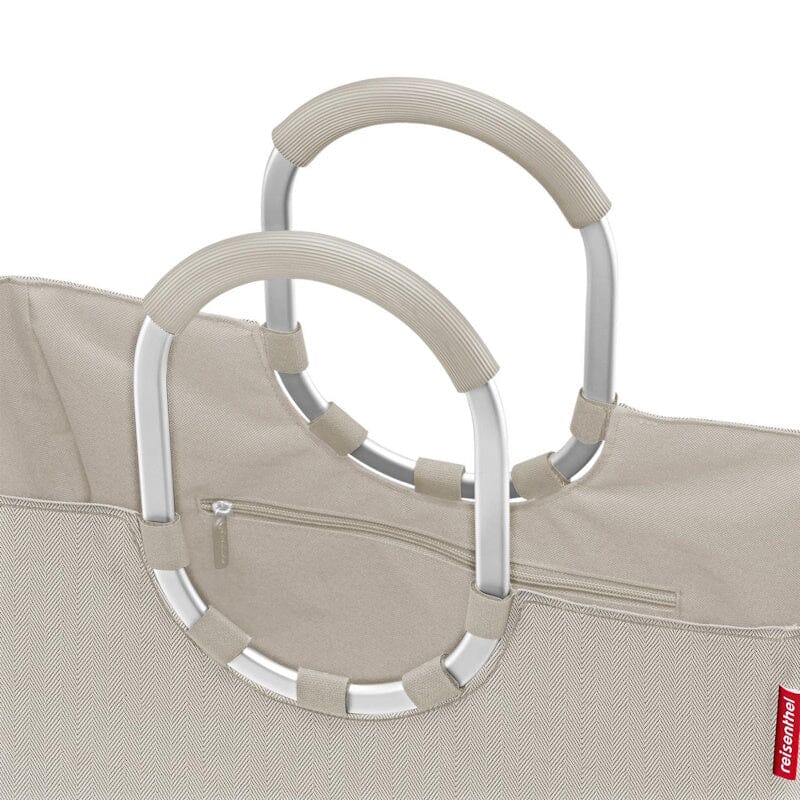 Reisenthel Loopshopper L Herringbone Sand