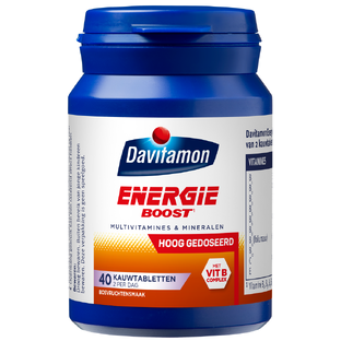 Davitamon Energie Boost Kauwtabletten 40KTB
