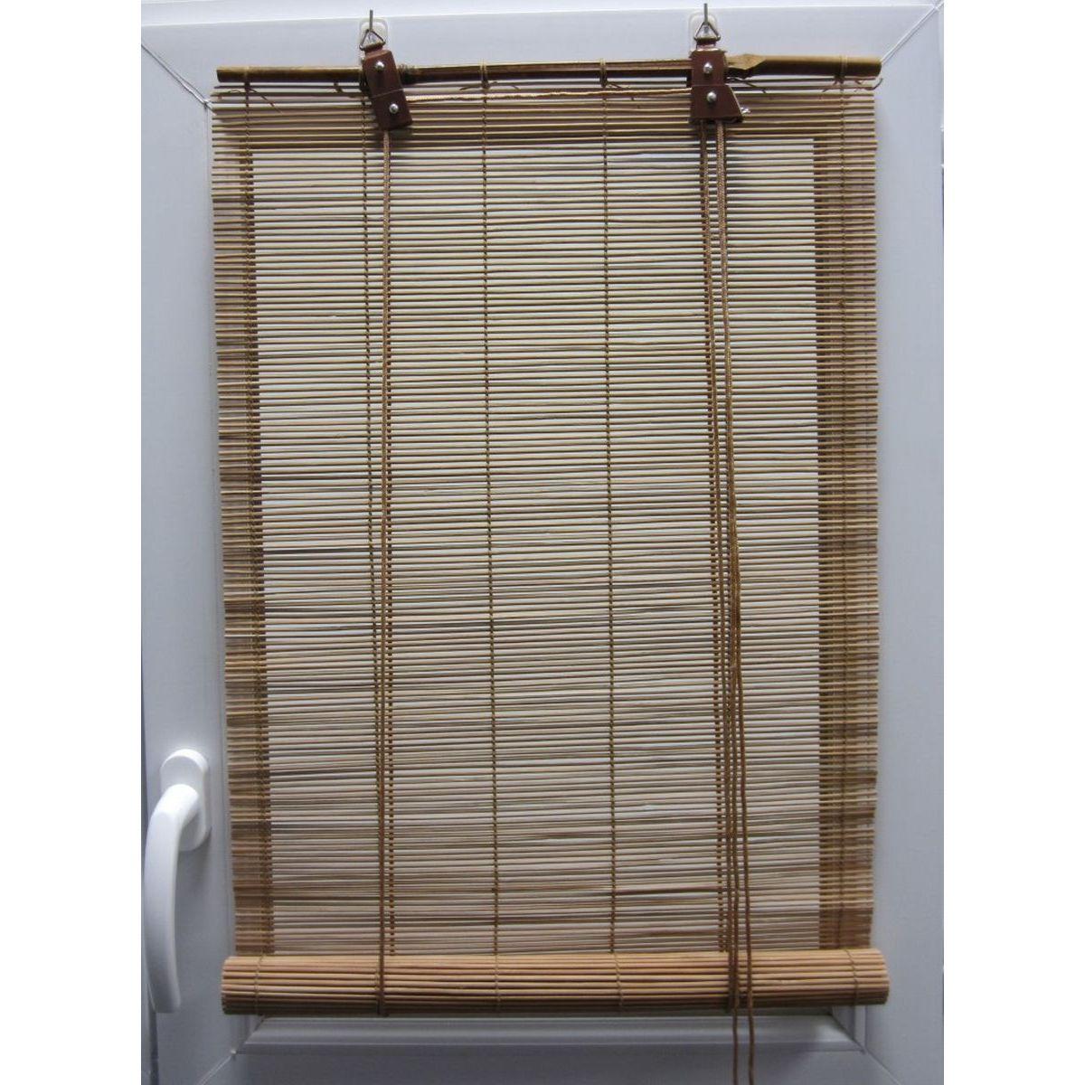STORE ENROULEUR BAGUETTES BAMBOU 90X180CM NATUREL