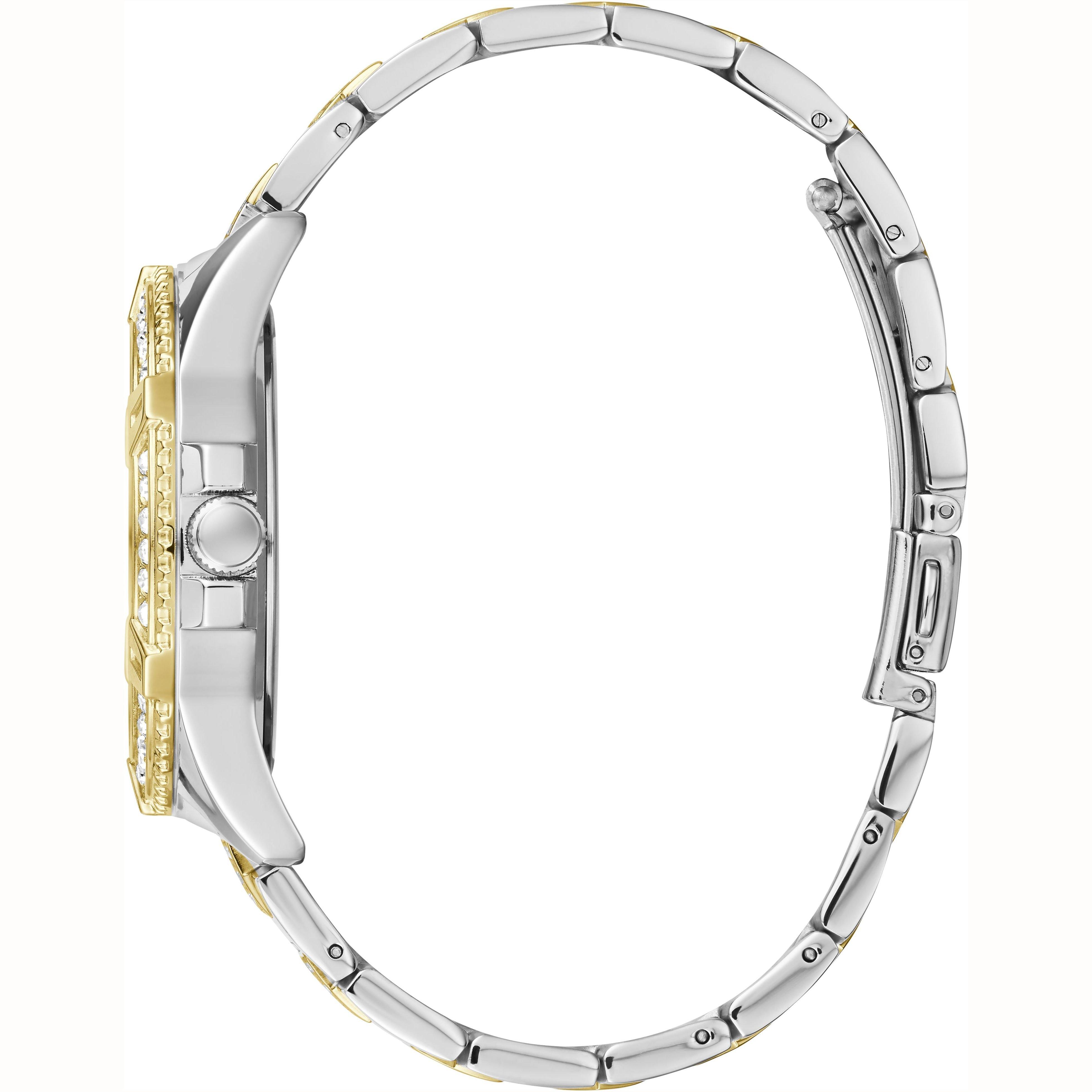 Guess Stainless Steel Fashion Analogue Quartz Watch