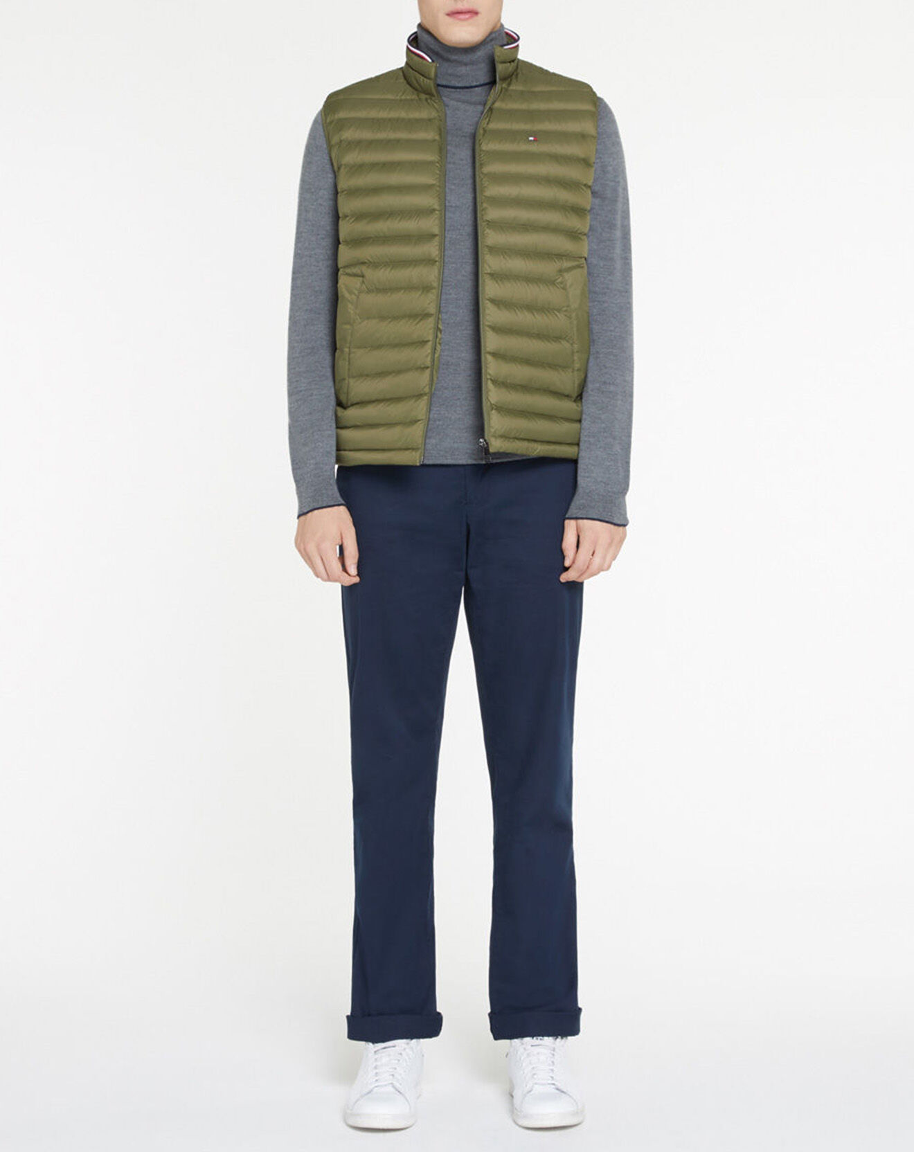 Tommy Hilfiger Doudoune sans manches Light olive