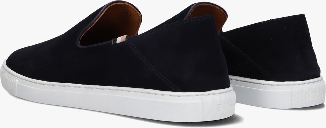 BOSS donkerblauwe boss loafers rey slon