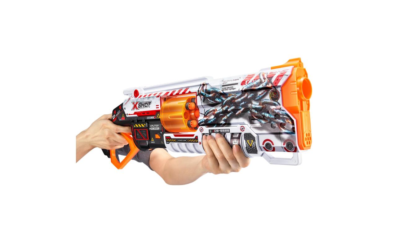 X-shot Skins Lock Blaster met 16 darts