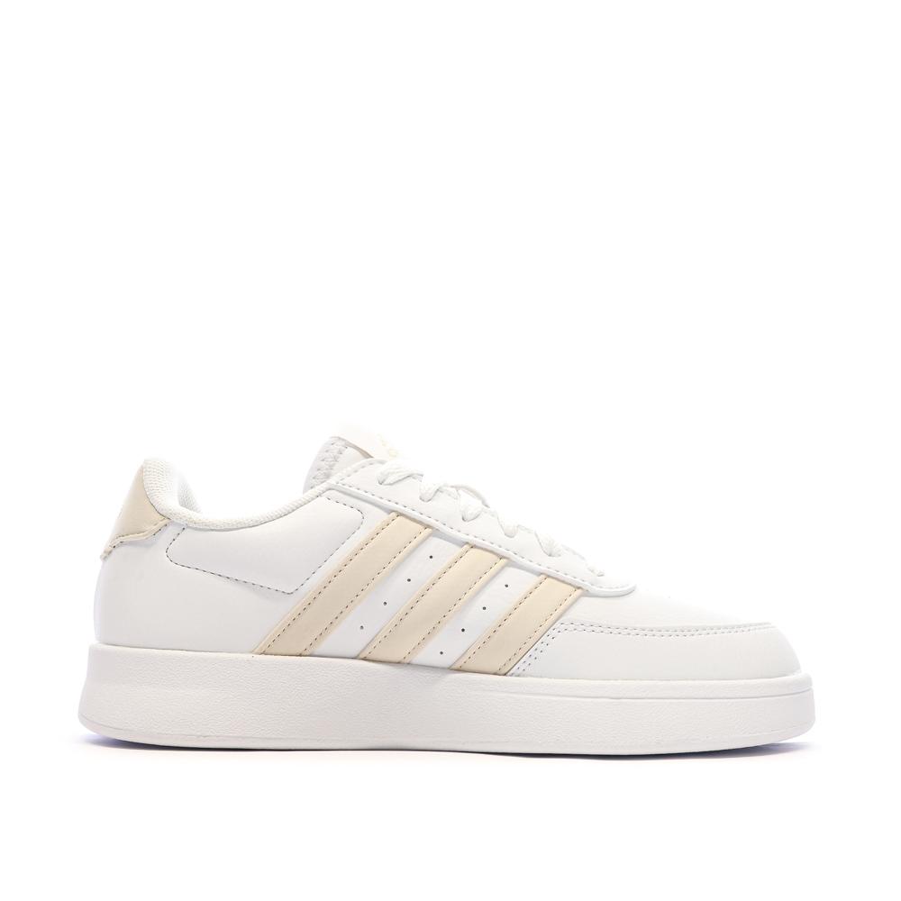 Adidas Baskets Blanches/Beige Femme Adidas Breaknet 2.0