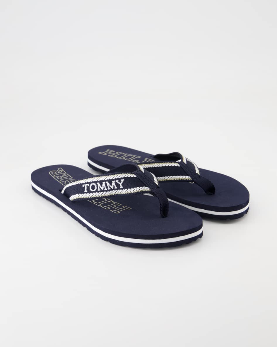 Tommy Hilfiger Beach Sandal Zehentrenner in Blau
