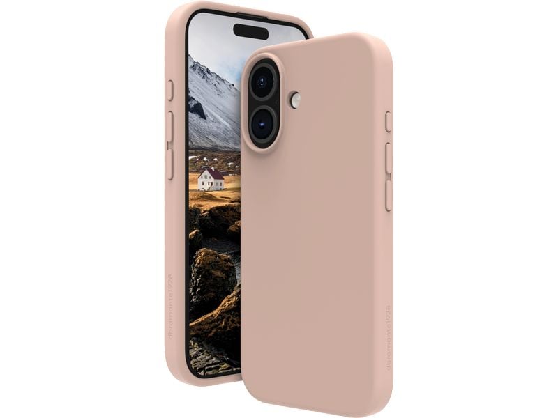 dbramante1928 Back Cover Monaco iPhone 16 Pink Sand Schutzhülle für das Apple iPhone 16