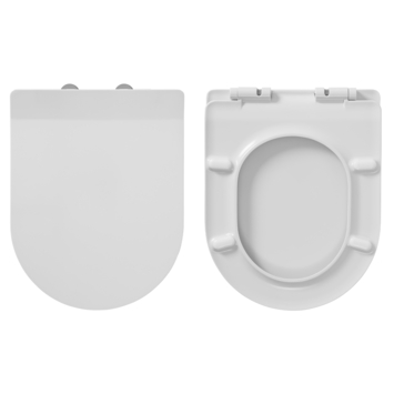 Tiger Carter Toiletbril Duroplast Wit met softclose - in een D-vorm