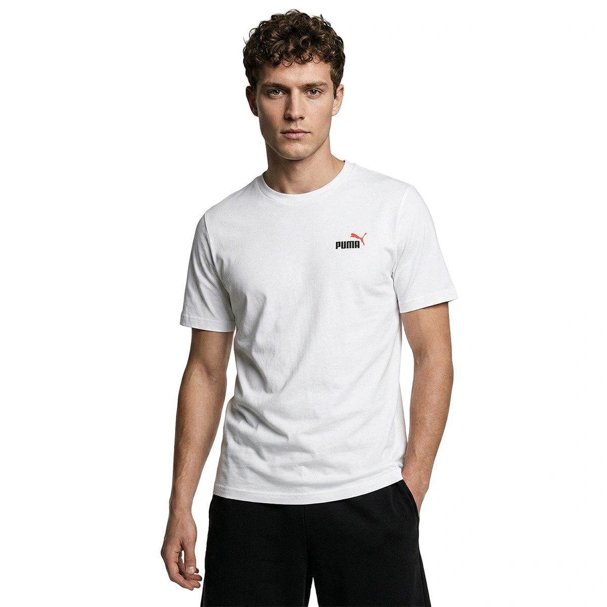 T-Shirt Puma Essentials 2 Color Small No. 1 Logo