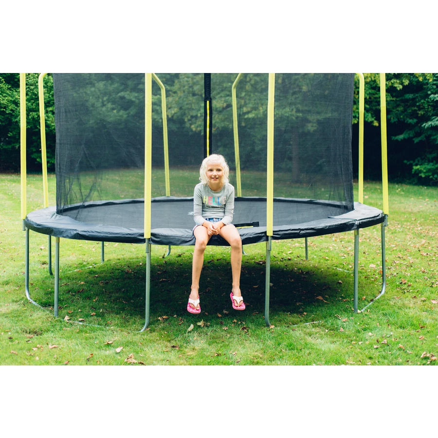 plum® Springsafe Trampolin Wave 426 cm mit Sicherheitsnetz