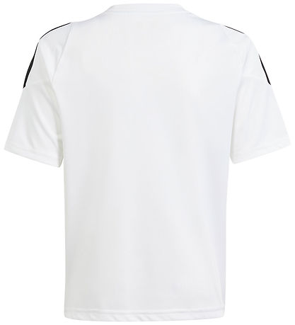 adidas Performance T-Shirt - Tiro 24 - Weiß/Schwarz