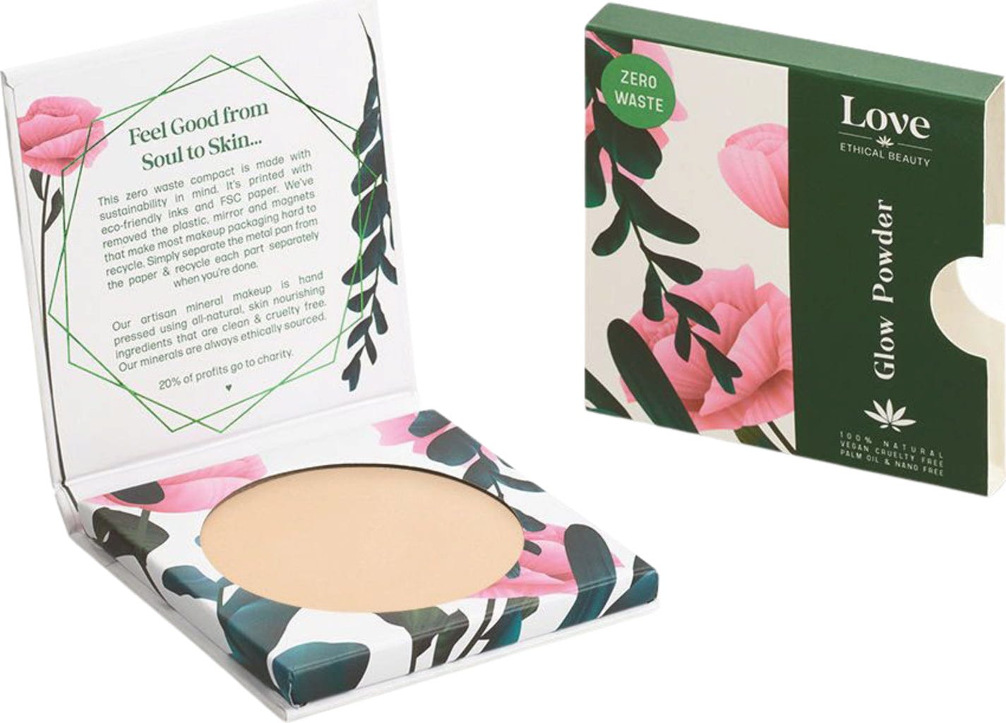 Love Ethical Beauty  Glow Powder, 9 g
