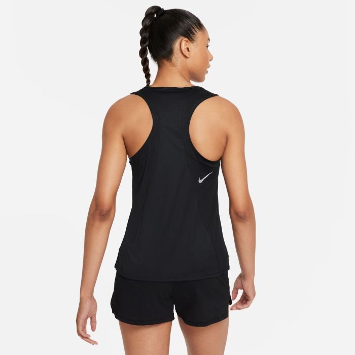 Nike Dame T-shirts Dri-FIT Race Singlet Sort
