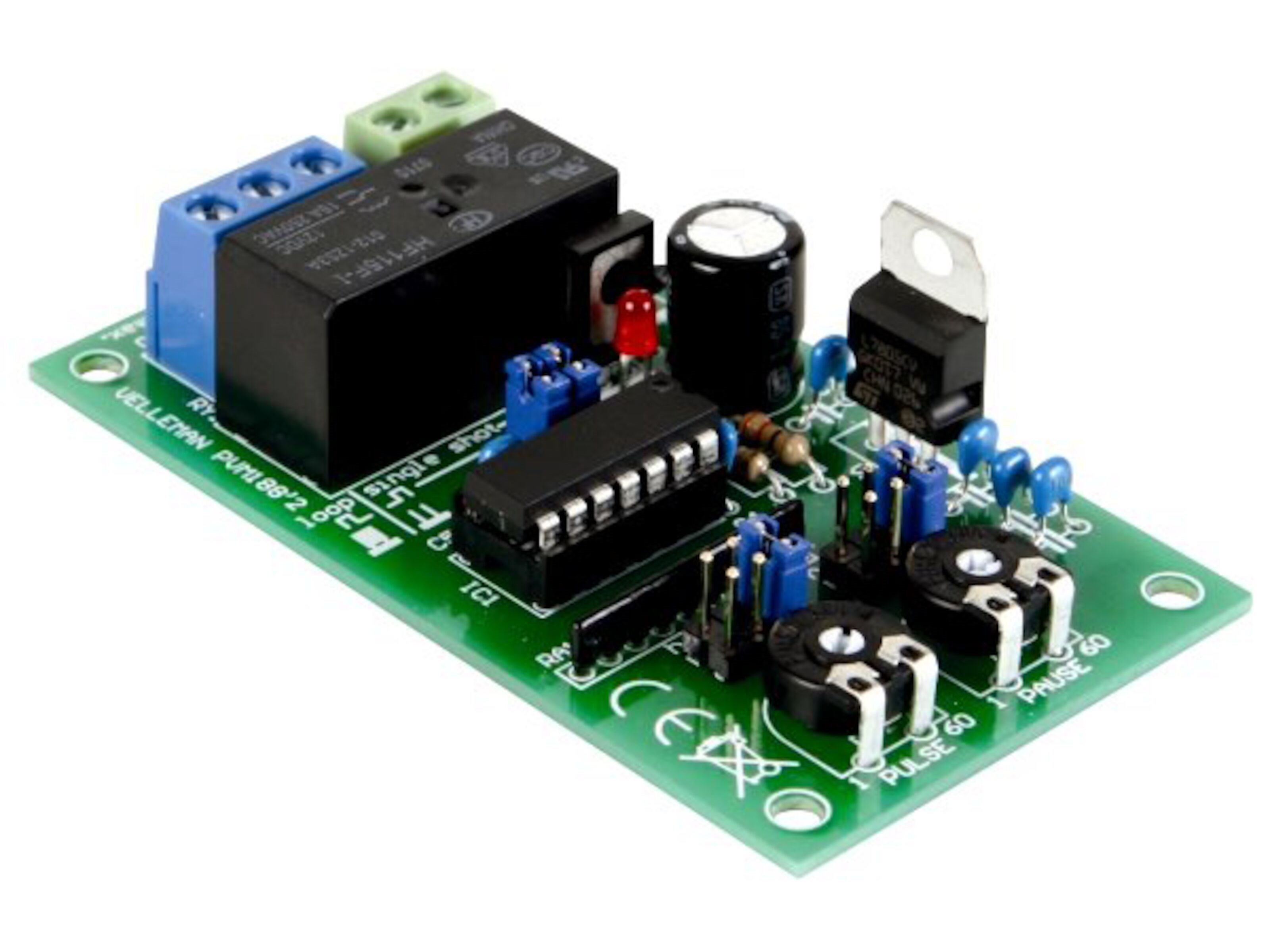 Velleman Timermodul, byggesett
