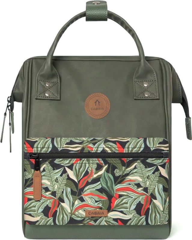 Cabaia - Adventurer Small - Rugtas - Groen - 100% Vegan