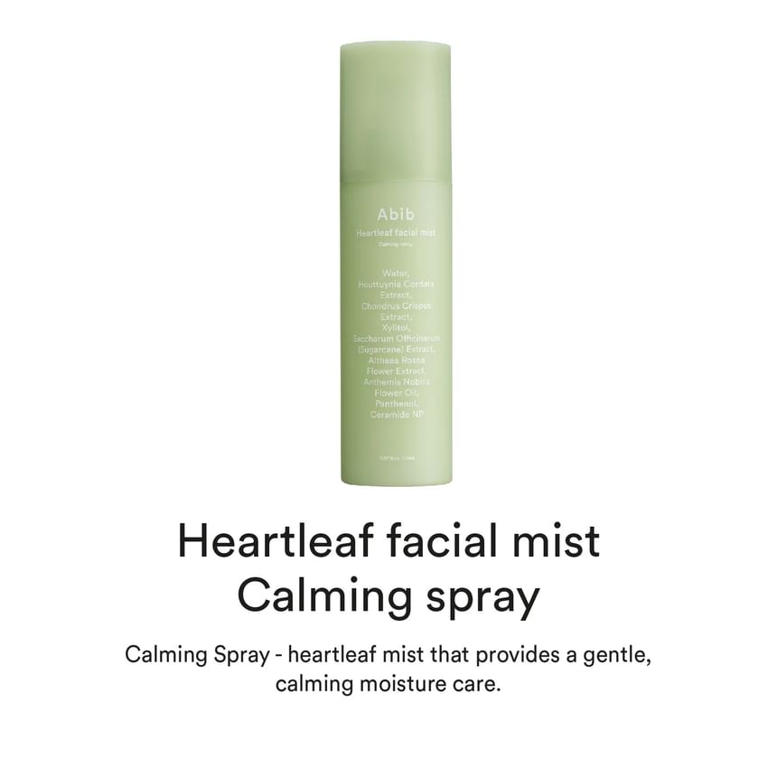 Abib - Heartleaf Facial Mist Calming Spray Set