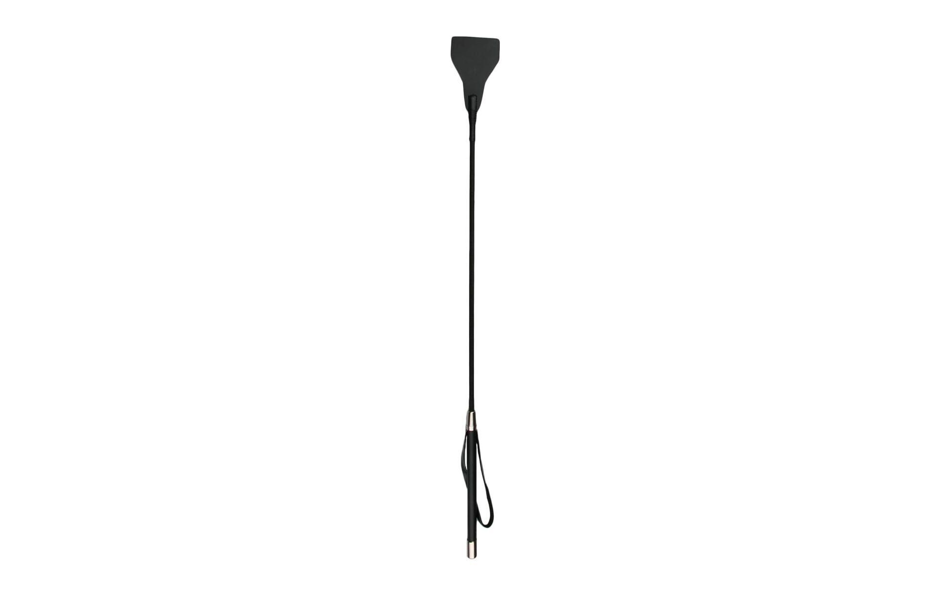 Lederpeitsche schwarzHochwertiges Sextoy für erotische Bondage-Spiele