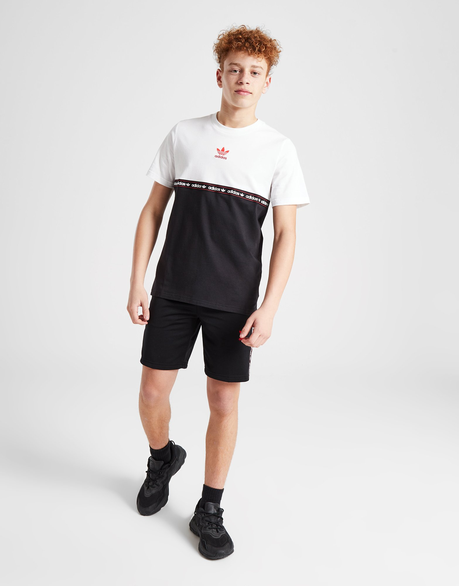 adidas Originals T-shirt Manches Courtes Tape Junior