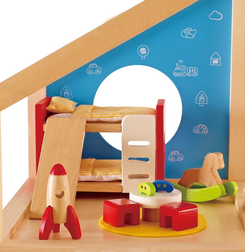 Hape Puppenhausmöbel »Kinderzimmer«