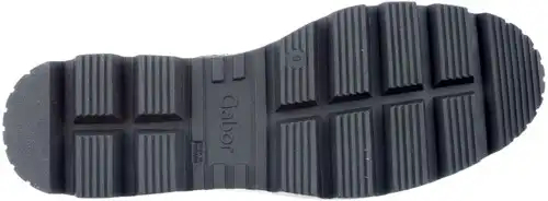 51.821.60 Gabor grijs/zwart - maat 9 veterboot grijs/zwart - maat 9 Calandschoen