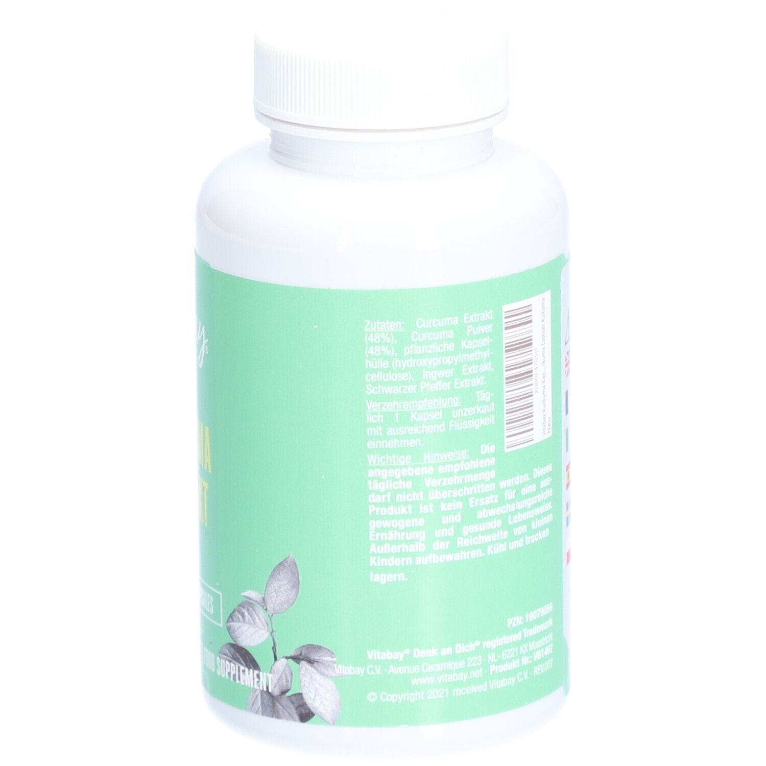 Curcuma Extrakt - 90 vegane Kapseln