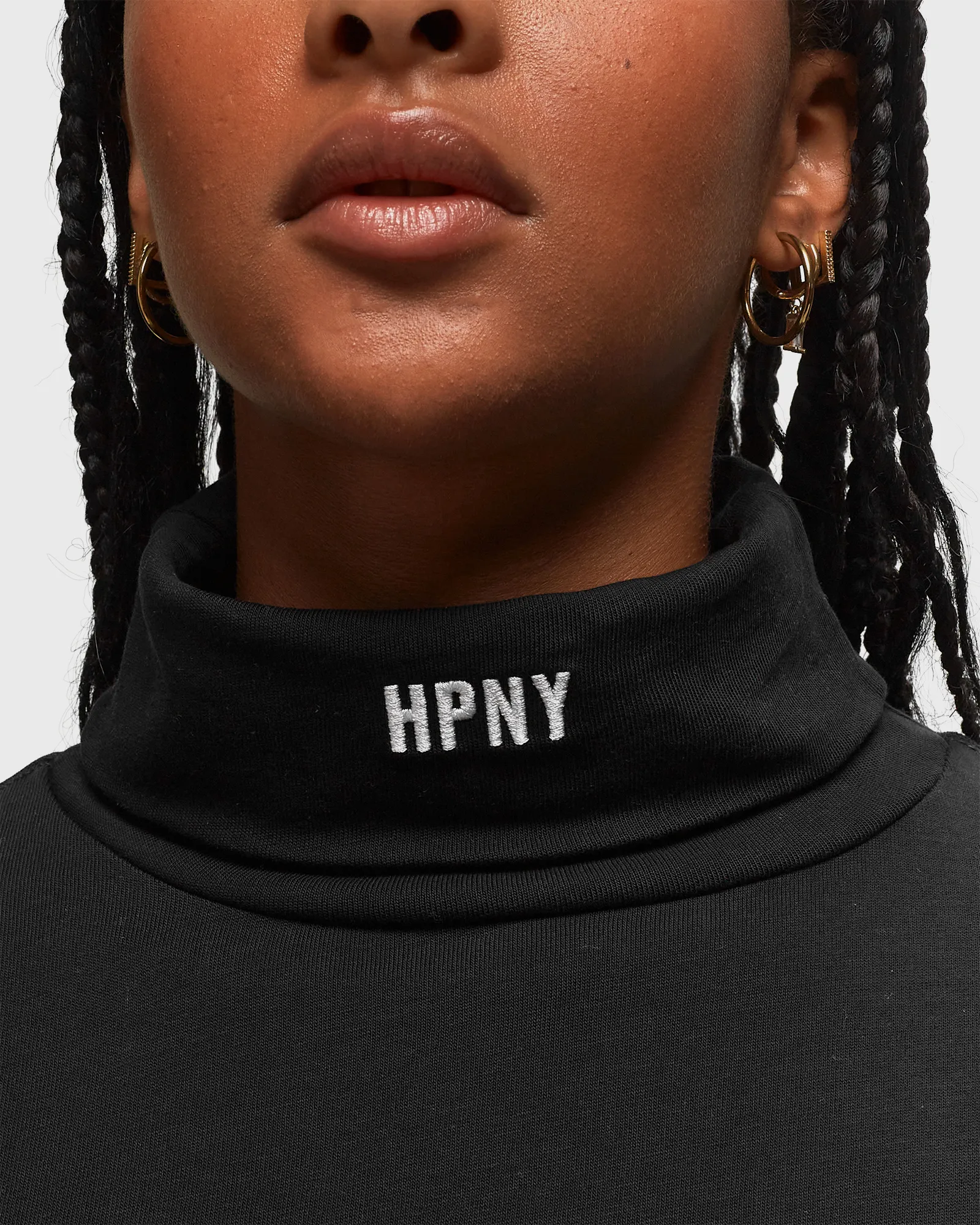 Heron Preston HPNY EMB LS ROLLNECK