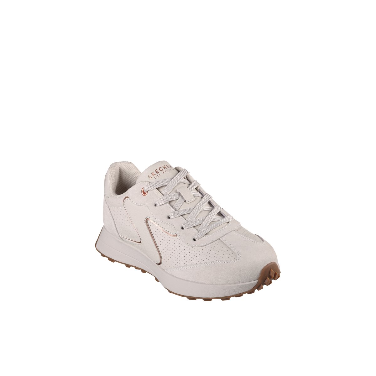 2X les points-Gusto-l-Baskets - Talon plat - Naturel