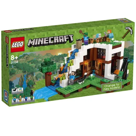 LEGO® Minecraft 21134 Unterschlupf im Wasserfall