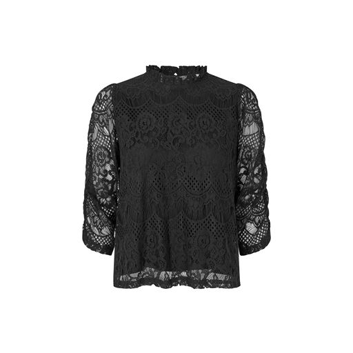Lollys Laundry Lilou Bluse, Black, M