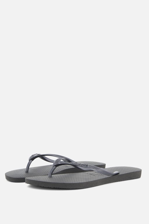 Havaianas Slim slippers zwart Rubber