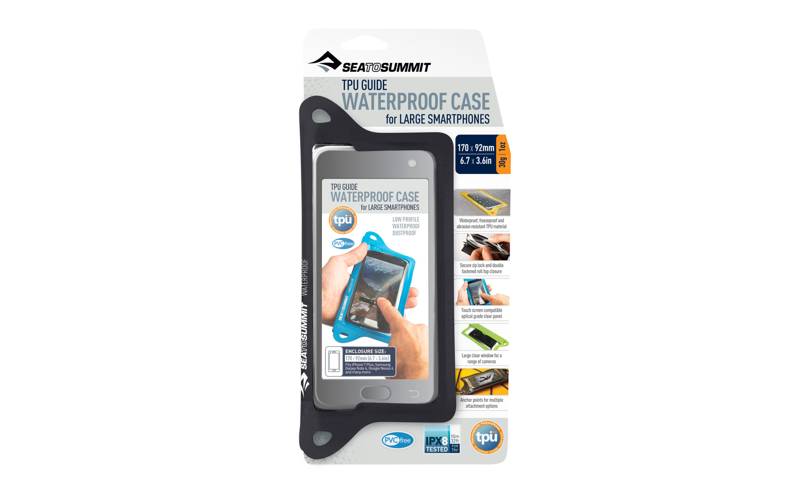 Sea to Summit thermoplastische Schutzhülle für Smartphones wasserdicht Standard