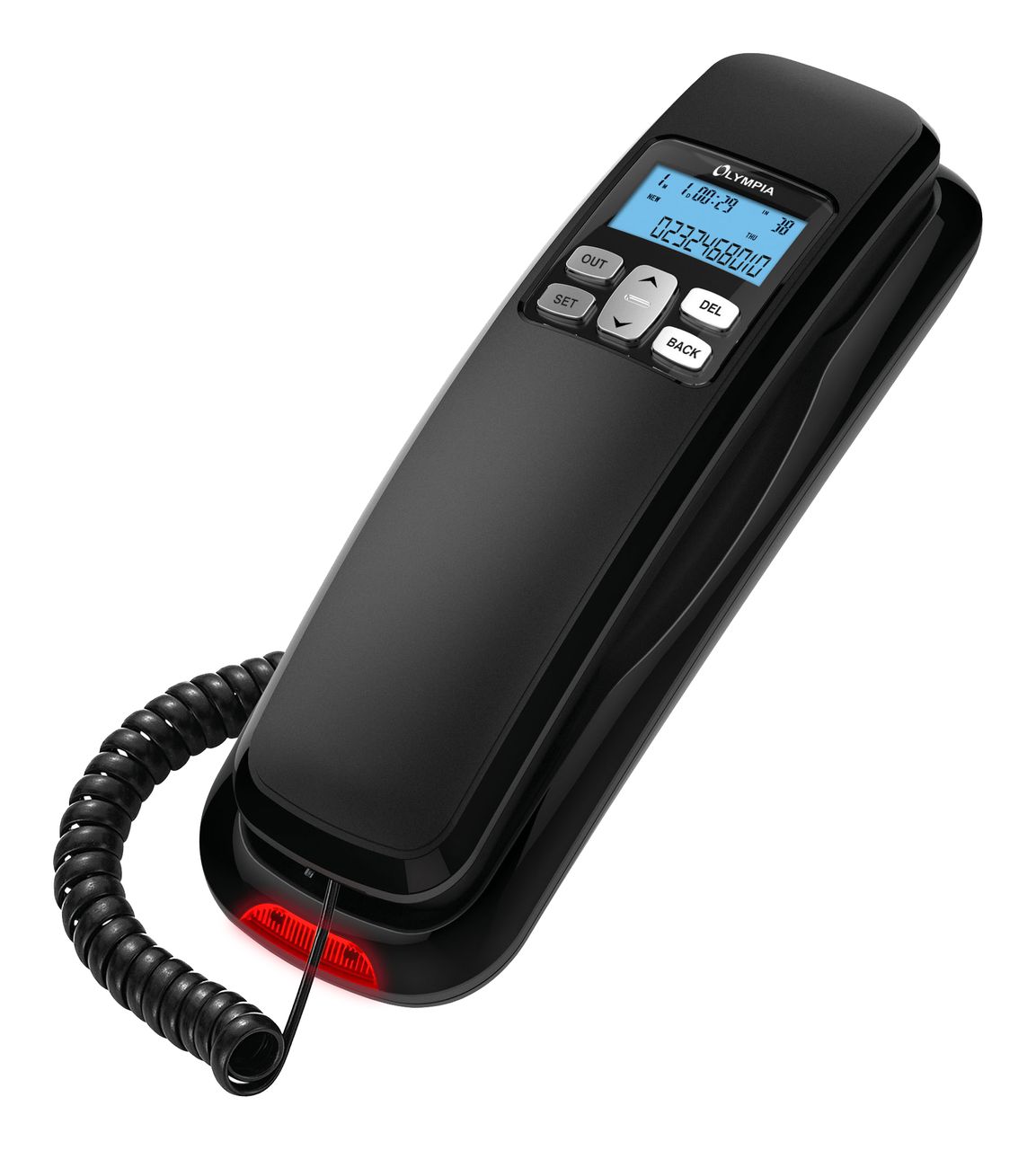 Olympia Senioren Großtastentelefon Extragroße WahltastenLCD Wandmontage geeignet